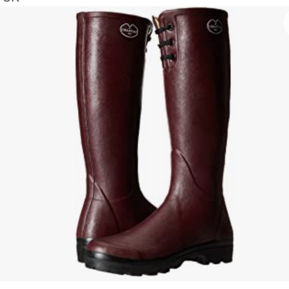 Le Chameau 1927 Liserre Boot. Cherry. 37